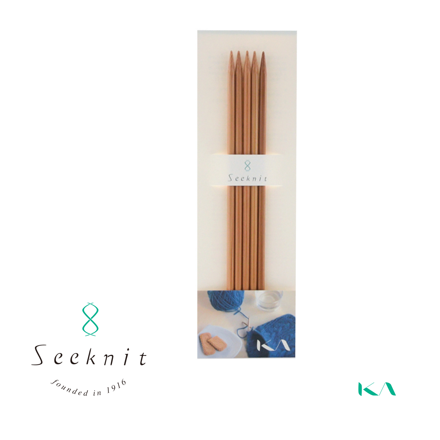 Seeknit Koshitsu Double Ponited Needles, 15 cm / 6 inch