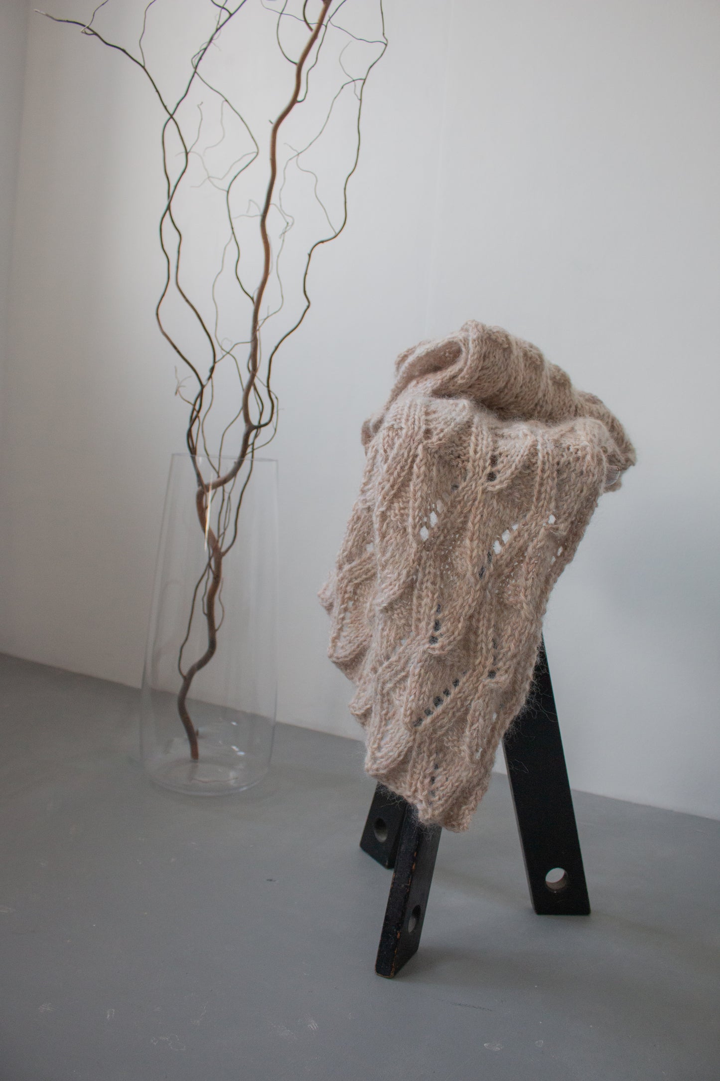 < Knitting Pattern > NAMIKI-MICHI / Scarf