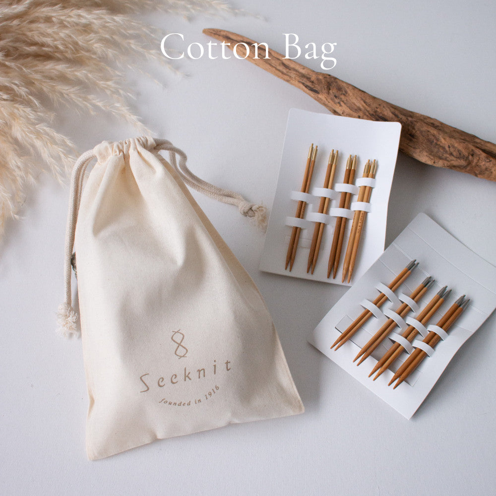 Seeknit Cotton Bag with paper case