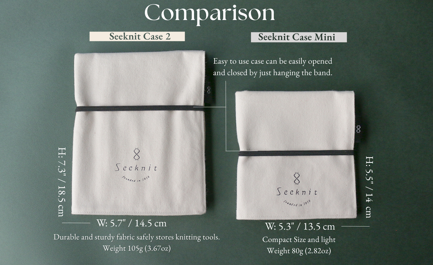 Needle Case, Seeknit Case Mini