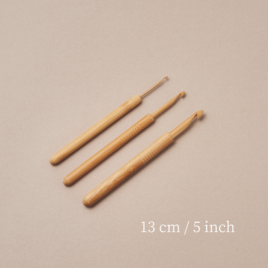 Crochet Hooks with Bamboo Tips