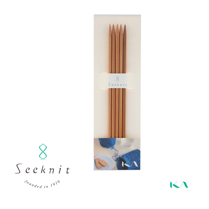 Seeknit Koshitsu Double Ponited Needles, 15 cm / 6 inch