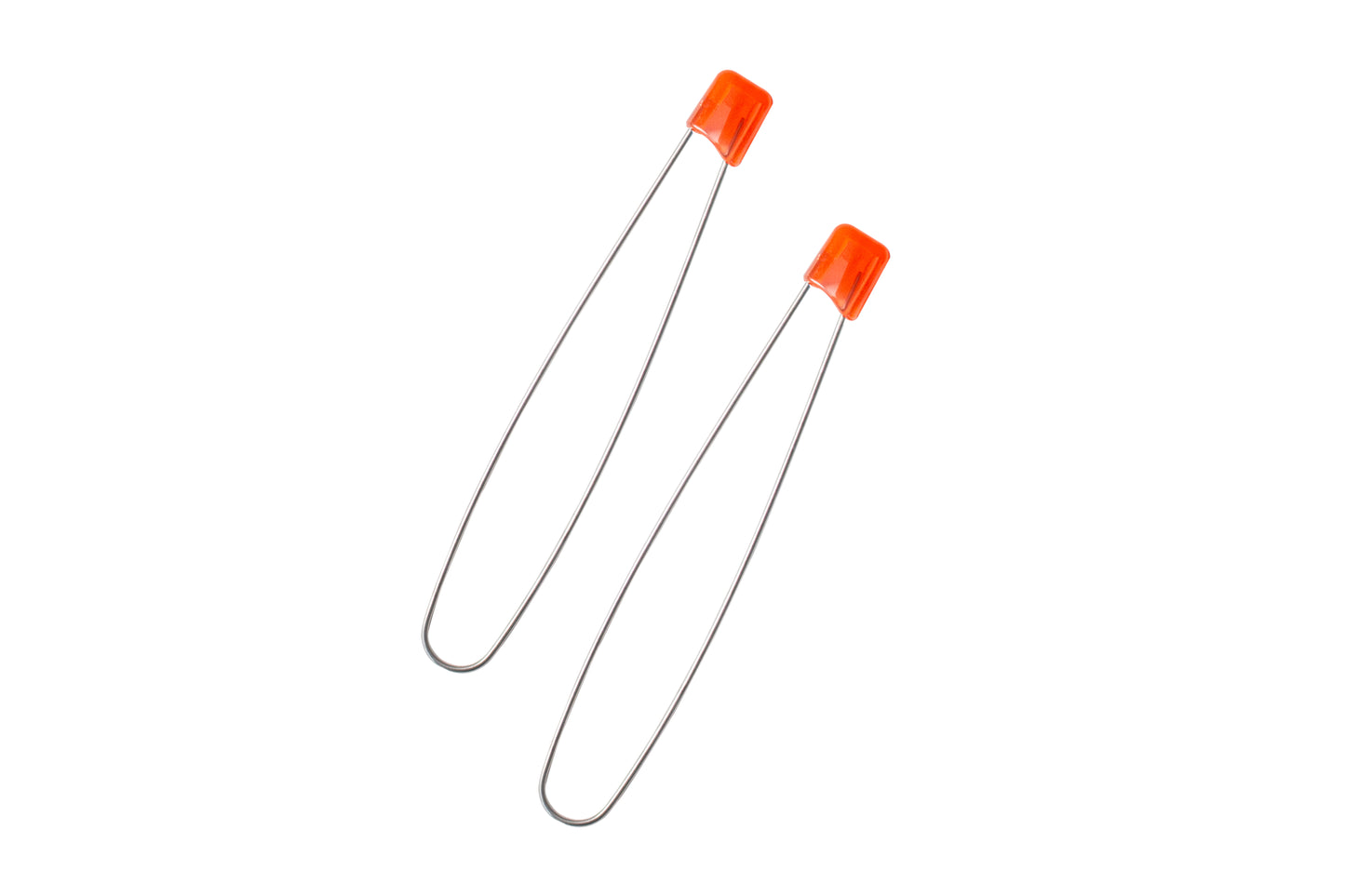 Seeknit Stainless Stitch Holders, Long, Set of 2