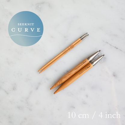 CURVE Needle Pair Tips 10 cm / 4 inch, Size 2.00 mm - 10.00 mm