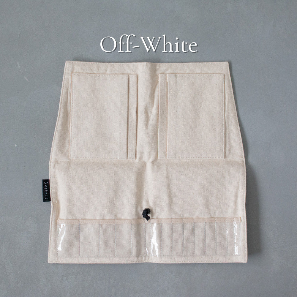 Seeknit Case Mini Off-White, needle case for interchangeable circular needles