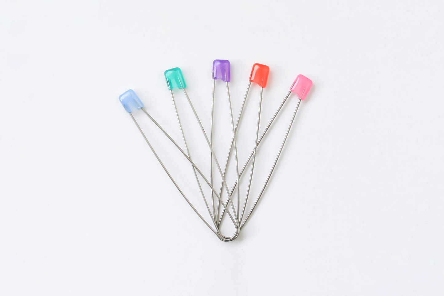 Seeknit Stainless Stitch Holders, Long, Set of 2