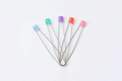 Seeknit Stainless Stitch Holders, Long, Set of 2